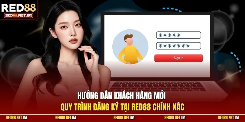 Hướng dẫn khách hàng mới quy trình đăng ký tại Red88 chính xác